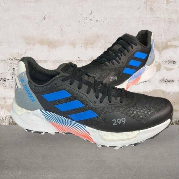 Adidas Terrex Agravic Ultra Trail Black Running Shoes Sneakers H03179 Size 7.5 main image 8